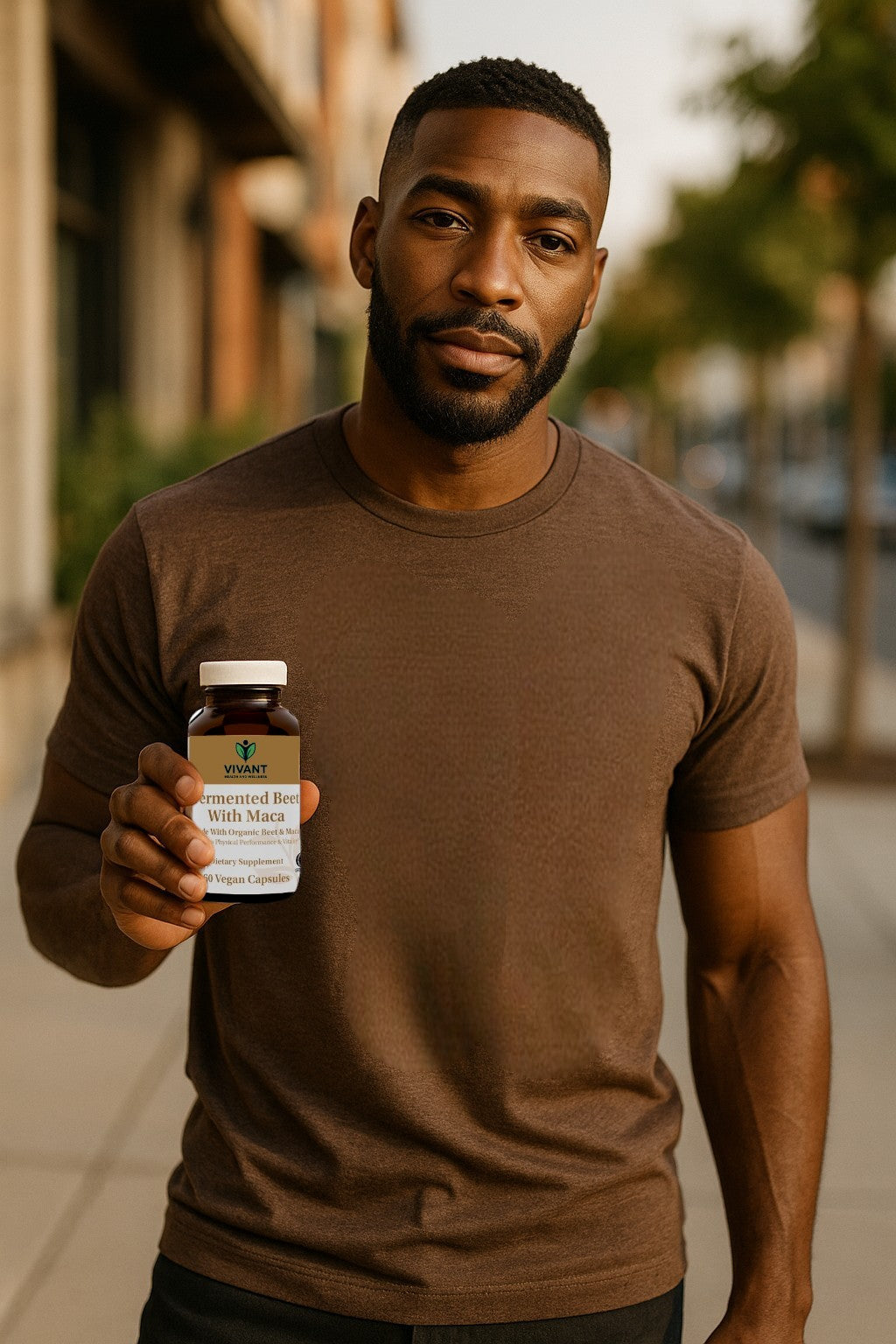 Vivant Health and Wellness™ Fermented Beet Root and Maca, 60 Count